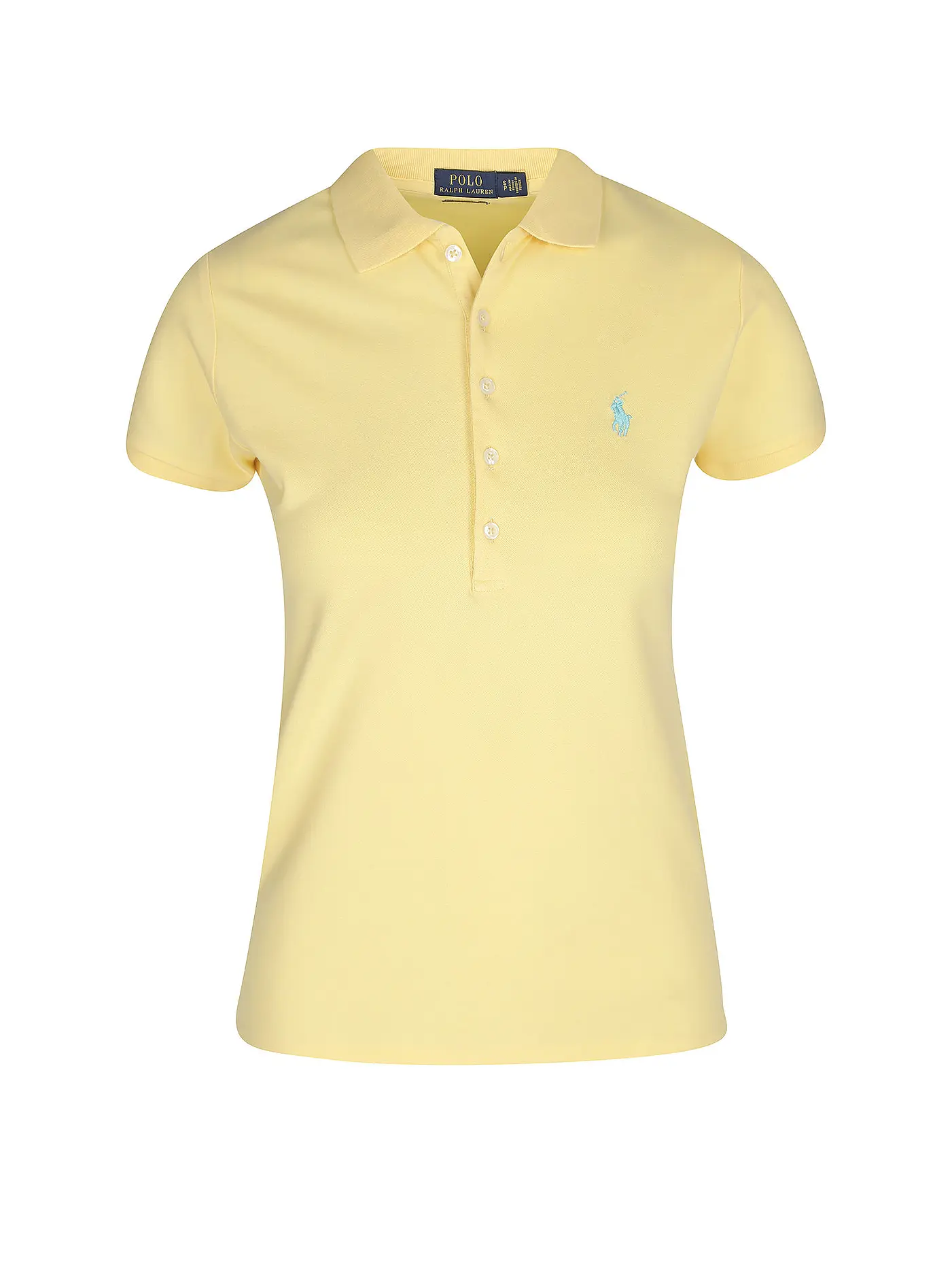 POLO RALPH LAUREN | Poloshirt Slim Fit JULIE | gelb